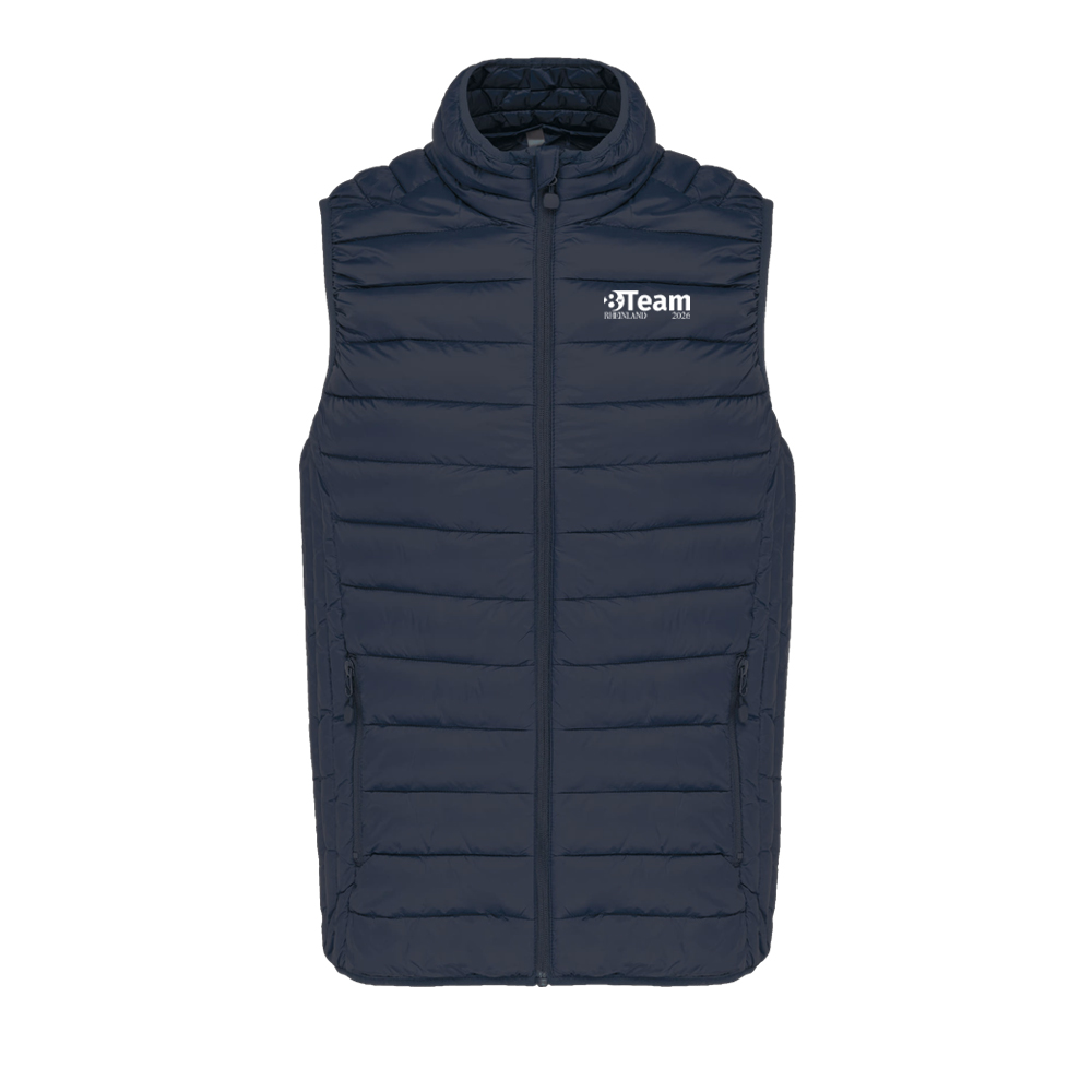 8er Team Kariban Herren Steppweste Stick