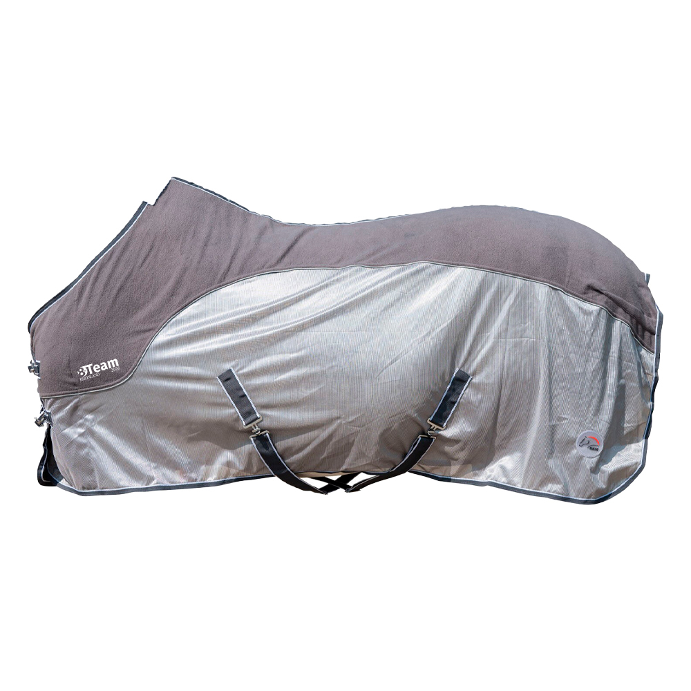 8er Team Fliegendecke HKM Comfort mit fleece STICK